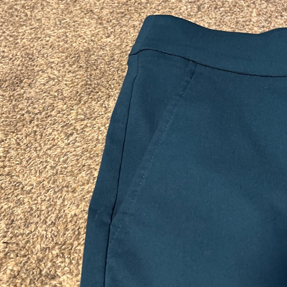 Counterparts Teal Pants with Gold Accents - Picture 4 of 11